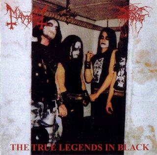 MAYHEM/DARKTHRONE / The True Legends in Black