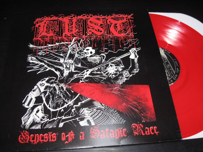 LUST / Genesis of Satanic Race (LP/Red vinyl) iÁj
