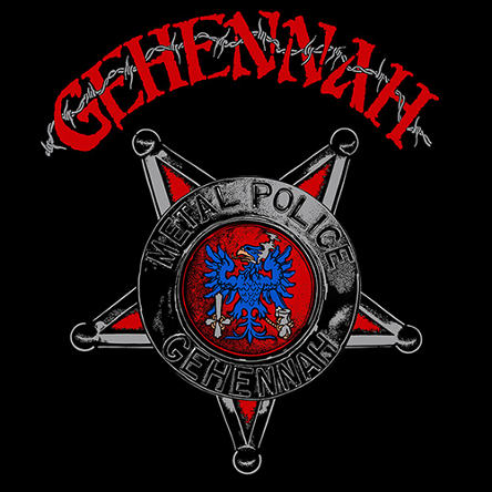 GEHENNAH / Metal Police (LP/silver)