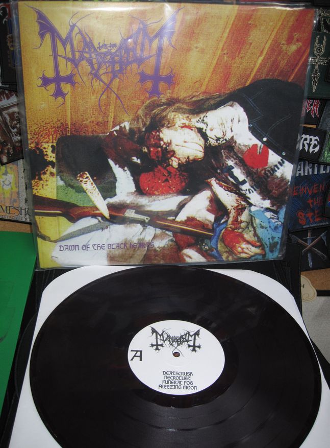 MAYHEM / Dawn of the Black Hearts (LP/purple logo)