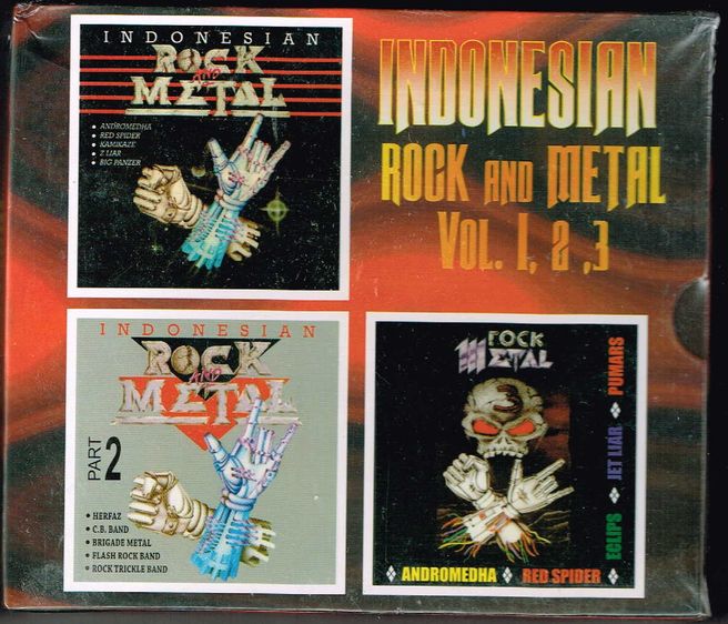 V.A / Indonesian Rock and Metal Vol.1〜3 BOX (100セット限定/本国ソールドアウト品）