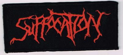 SUFFOCATION / red logo (sp)