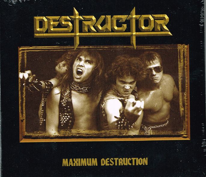 DESTRUCTOR / Maximu Destruction (2014 re-issue/digi)