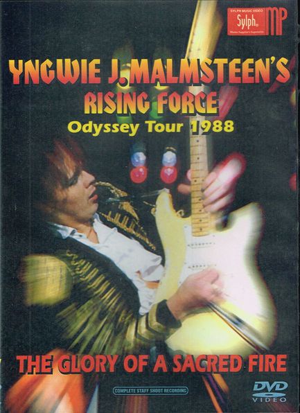 YNGWIE MALMSTEEN'S RISING FORCE - THE GLORY OF A SACRED FIRE (1DVDR) 