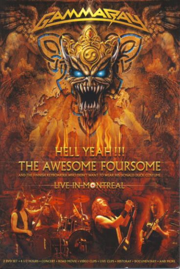 GAMMA RAY / Hell Yeah  The Awesome Foursome (2DVD)