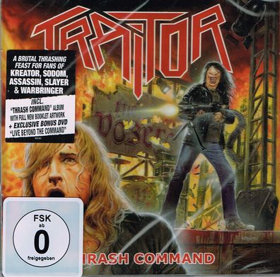 TRAITOR / Thrash Command (CD+DVD/2015 reissue)