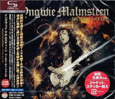 YNGWIE MALMSTEEN / World on Fire ({)