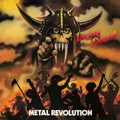 LIVING DEATH / Metal Revolution (slip)