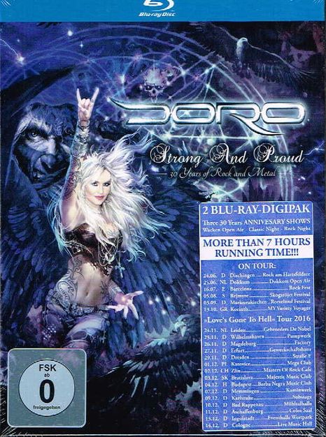 DORO / Strong and Proud (2 Bluray/digi tall case)