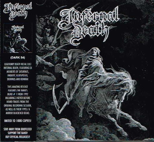 INFERNAL DEATH / Demo # 1 / A Mirror Blackened