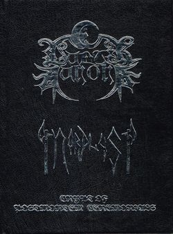 LUNAR AURORA/NORDLYS /  Crypt of Postmortem Ceremonials (split) (Special Leather Book 2CD/350limited)