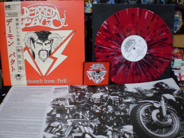 DEMON PACT / Released From Hell (200 limited splatter vinyl)