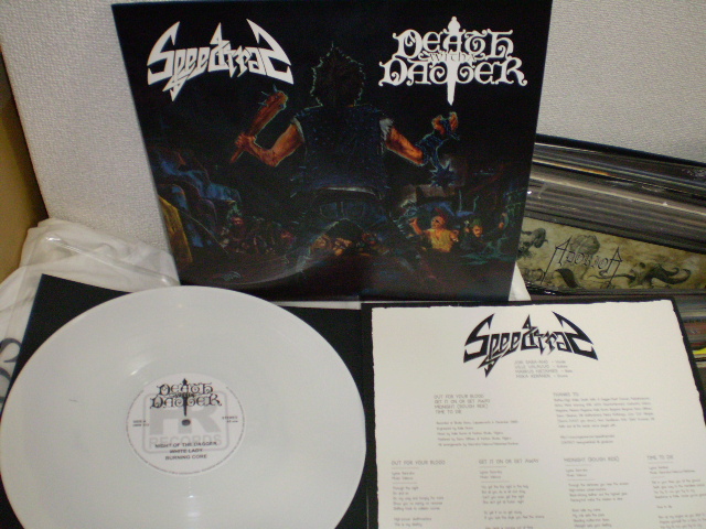 SPEED TRAP / DEATH WITH A DANGER (150 limited white vinyl)