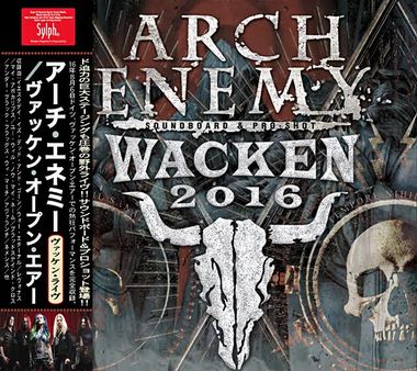 ARCH ENEMY - WACKEN OPEN AIR 2016 (1CDR+1DVDR)