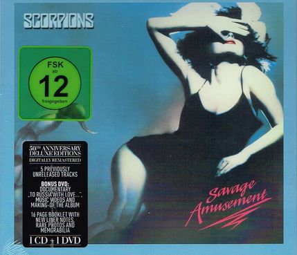 SCORPIONS / Savage Amusement (CD/DVD digi/2015 reissue)