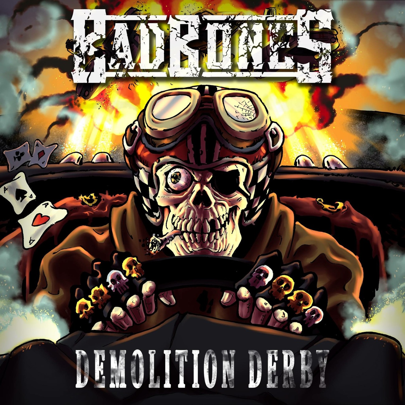 BAD BONES / Demolition Derby (EՁIGreat Melodic Hair HRIj