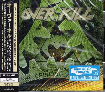 OVERKILL / The Grinding Wheel (CD/DVD/国内盤)