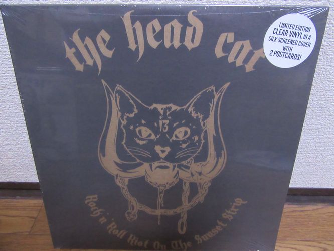 THE HEAD CAT / Rock n Roll Riot on the Sunset Strip (LP/Clear Vinyl)