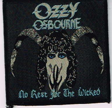 OZZY OSBOURNE / No Rest for the Wicked (sp) VINTAGE