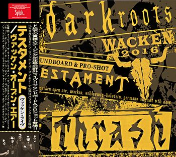 TESTAMENT - WACKEN OPEN AIR 2016 (1CDR+1DVDR)