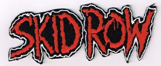 SKID ROW / logo (SP) SHAPED