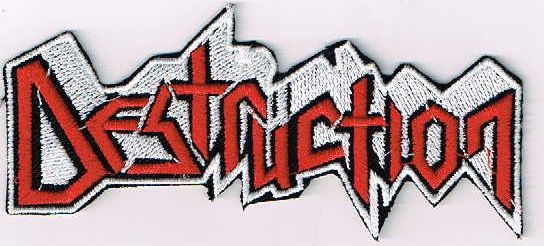 DESTRUCTION / logo (SP) SHAPED