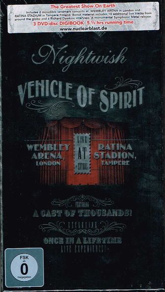 NIGHTWISH / Voice of Spirit (3DVD long delux digibook)