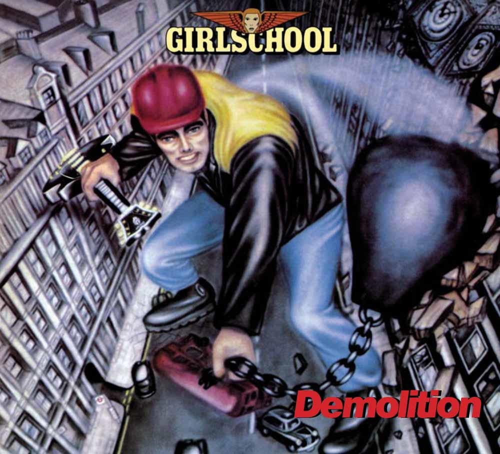 GIRLSCHOOL / Demolition + 5 (slip/poster) (2021 reissue)