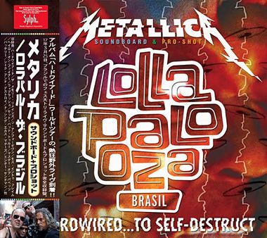 METALLICA- LOLLAPALOOZA BRAZIL 2017(2CDR+1DVDR)