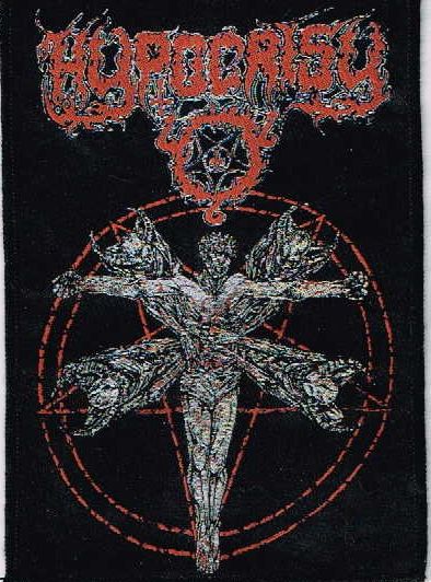 HYPOCRISY / old logo + jesus pentagram (sp)