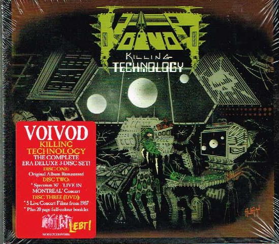 VOIVOD / Killing Technology (2CD+DVD/digi)