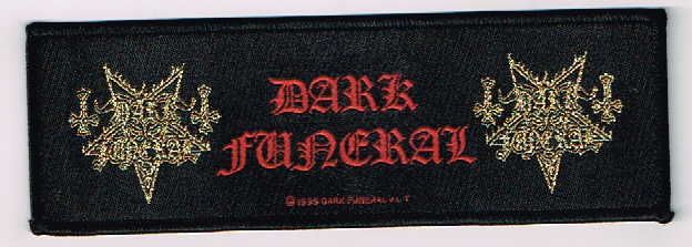 DARK FUNERAL / gold logo (SS)