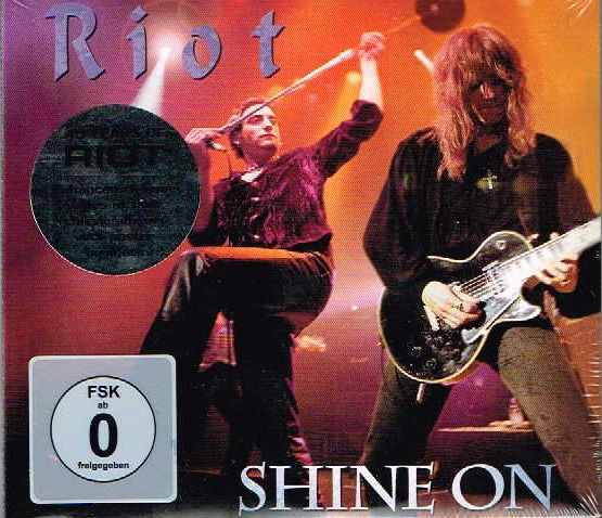 RIOT / Shine On (CD+DVD/digi) RIOT̃tCuDVDtI