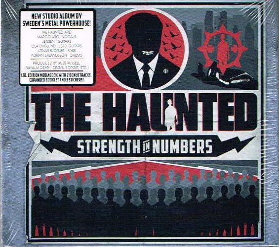 THE HAUNTED / Strength in Numbers + 2 + 3 stickers (Mediabook)