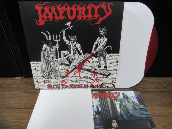 IMPURITY / All in the Name of Satan (Red Vinylj