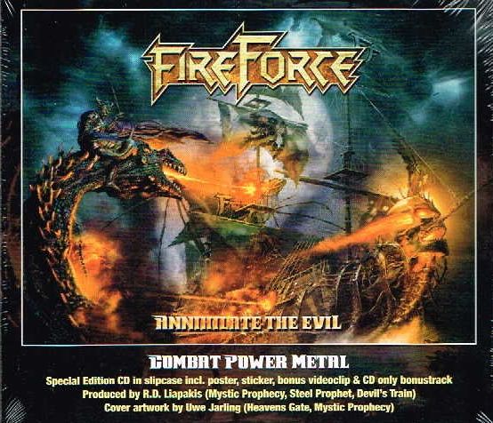 FIREFORCE / Annihilate the Evil (limited slipcase w/poster)
