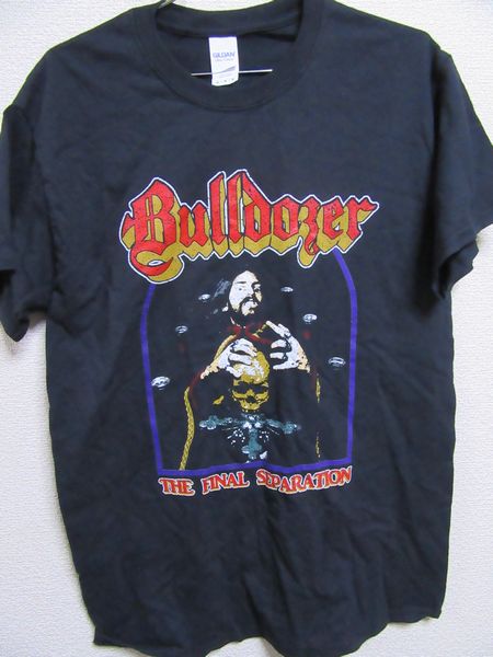 BULLDOZER / The Final Separation T-shirt (M)