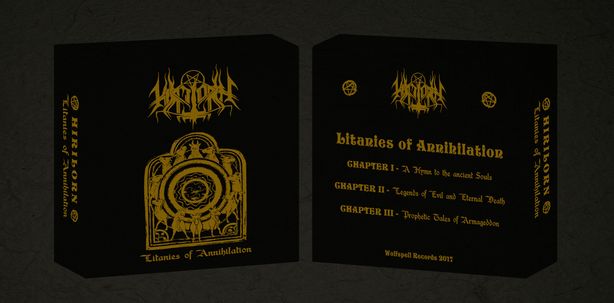 HIRILORN / Litanies of Annihilation (3CD Box)