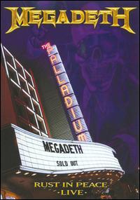 MEGADETH / Rust In Peace Live (DVD)