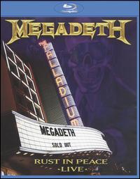 MEGADETH / Rust In Peace Live (DVD/Blu -ray)