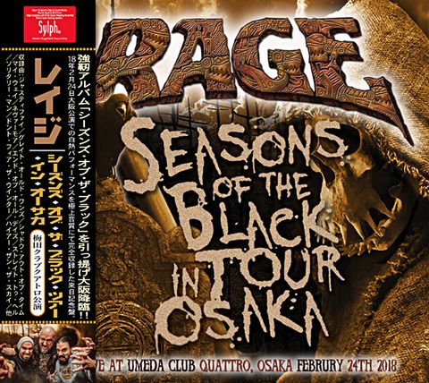  RAGE - SEASONS OF THE BLACK TOUR IN OSAKA(2CDR+1DVDR)