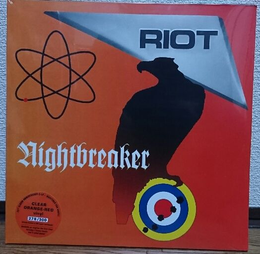RIOT / Nightbreaker (Clear Orange@Red Vinyl/300limited)
