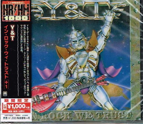 Y&T / In Rock We Trust　+1 (国内盤）