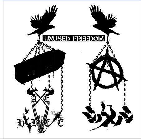 SINOMENOSI / AXE HELVETE / Unused Freedom (split)