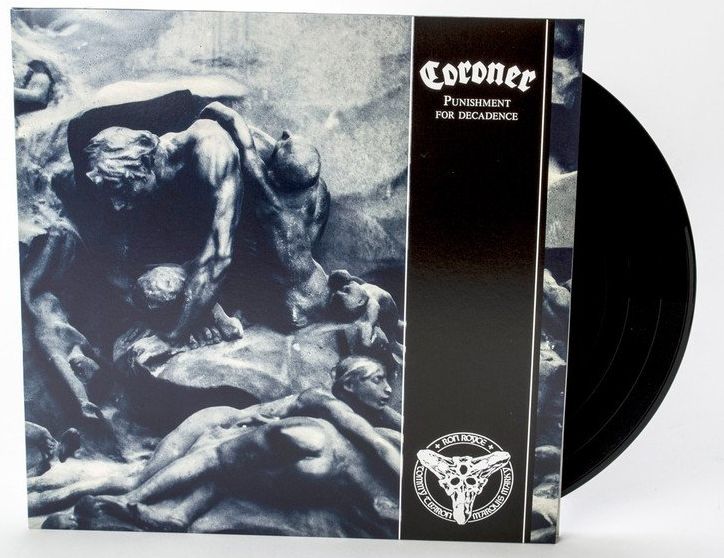 CORONER / Punishment for Decadence (2018 reissue/ko)