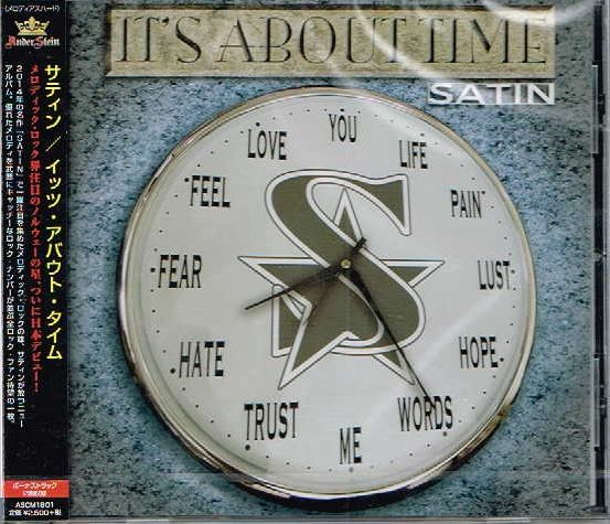 SATIN / It's About Time (国内盤）