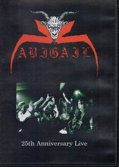 ABIGAIL / 25 th Anniversary Live (DVDr/66 ) GORGON