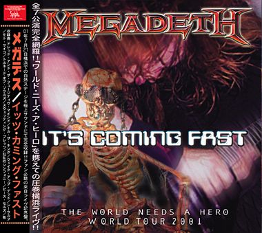 MEGADETH - IT'S COMING FAST(2CDR)