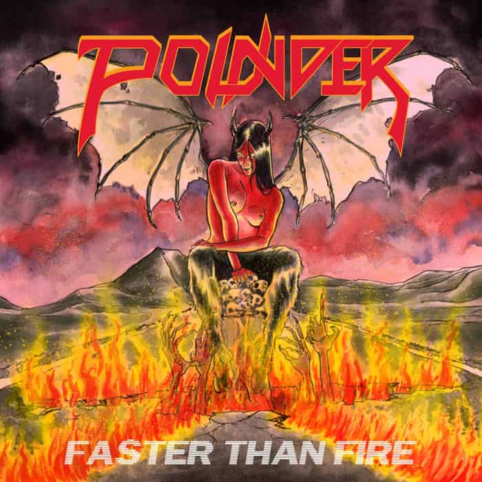 POUNDER / Faster than Fire (7”/500limited）