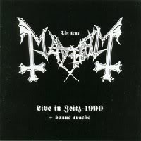 MAYHEM / Live in Zeits 1990